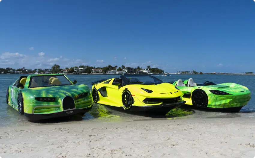 Aquatic Adventures with Customized Jet Car Boats